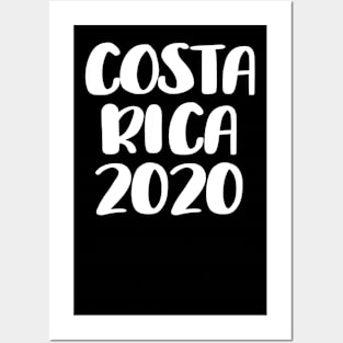 Costa Rica 2020 Vacation Trip Travel Posters and Art